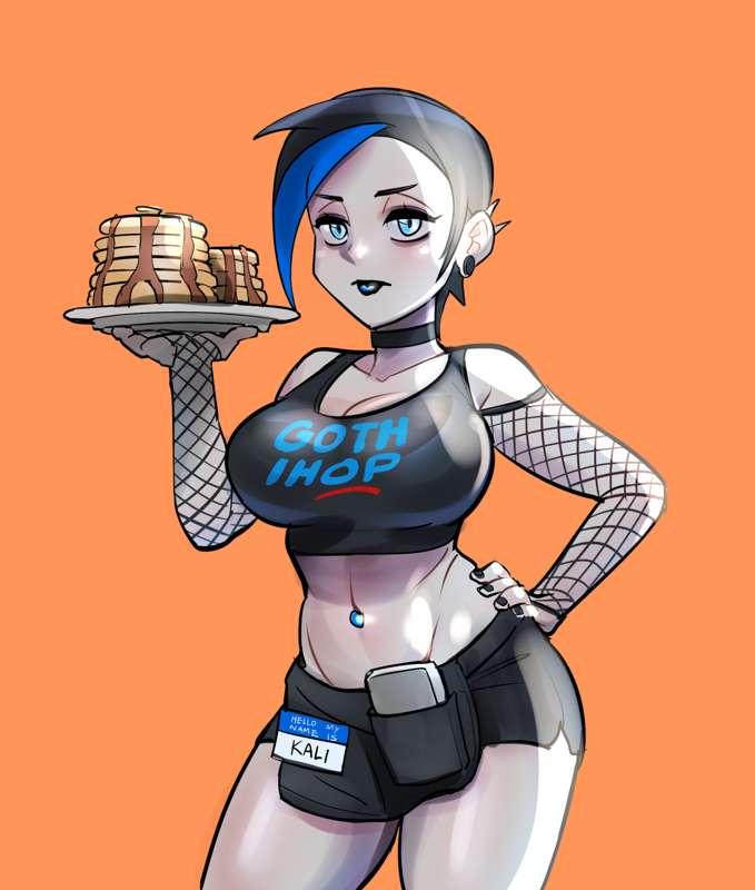 Goth Ihop meme