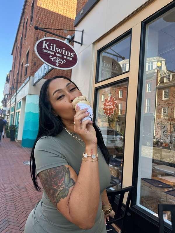 Just a little lick 😉