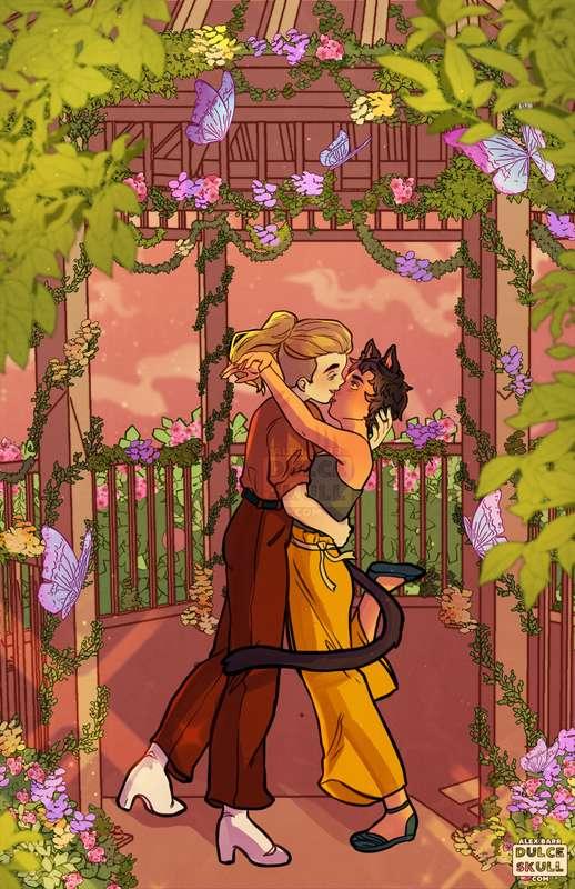 Out In The Garden - Catradora