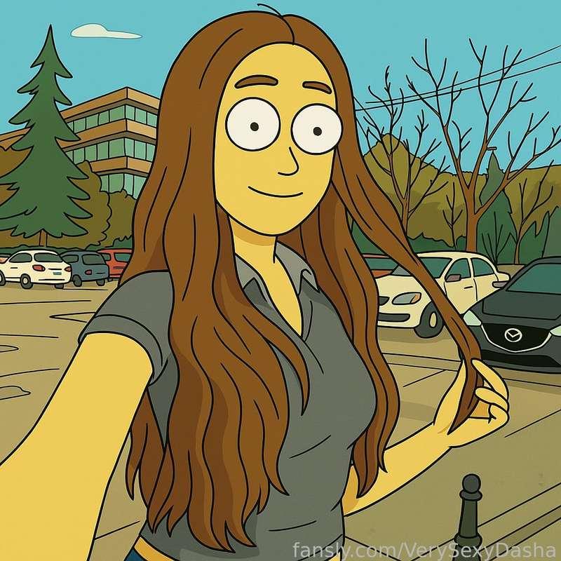 Would you fall in love with such a character from Rick and Morty? 🤪😂
This is me in the style of a Rick and Morty cartoon🙈