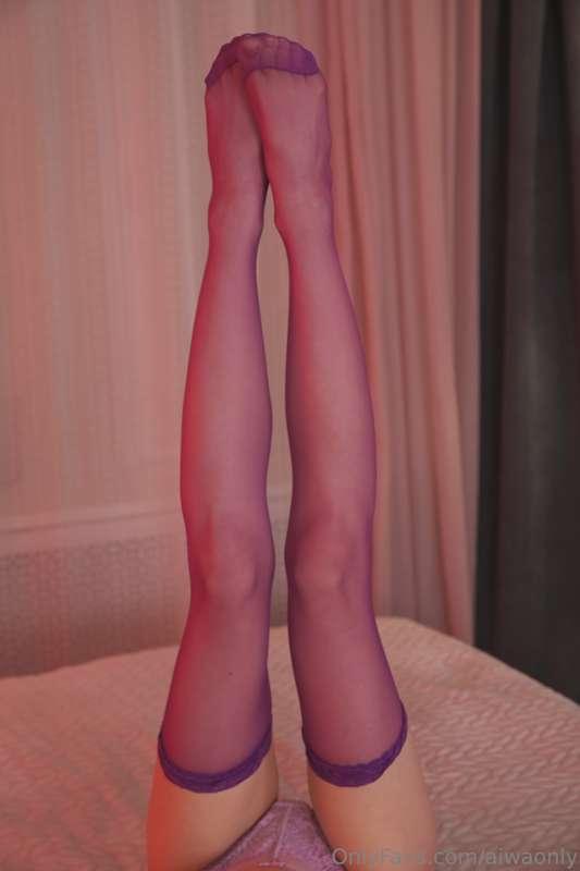 Purple 🎀 though my legs would look better on your shoulder 🤔