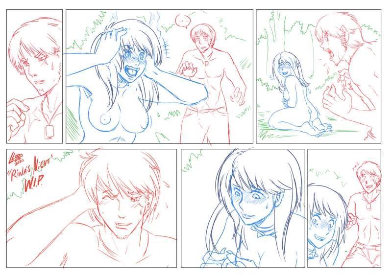 Rina's Night (Page 33) SKETCH