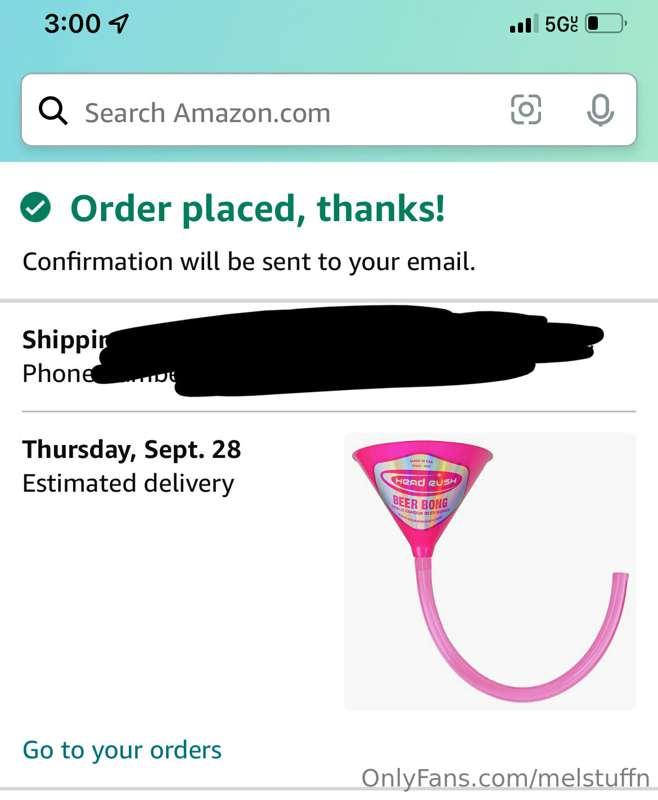 Weight gain drinks arrived yesterday and I just ordered my f..