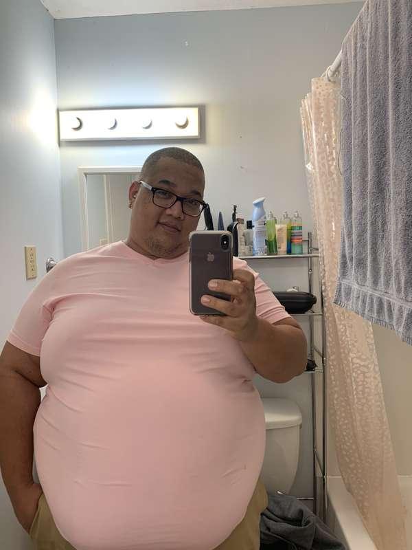 Just felt cute and fat in pink 🐷