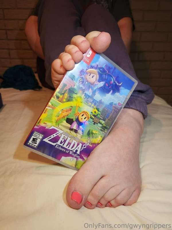 Who's going to rub my feet for hours and hours while I game?..