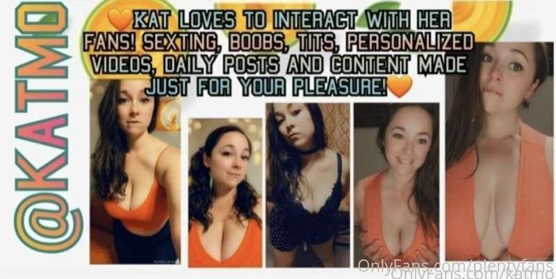 @katmo
🧡Kat loves to interact with her fans! 🌼Sexting, boobs..