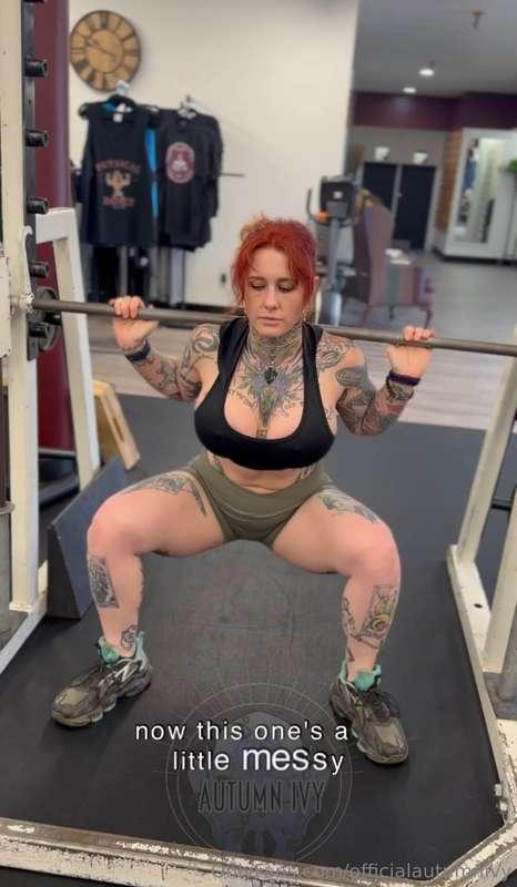 SFW - Workout Wednesday - Leg DayTips are appreciated - free..