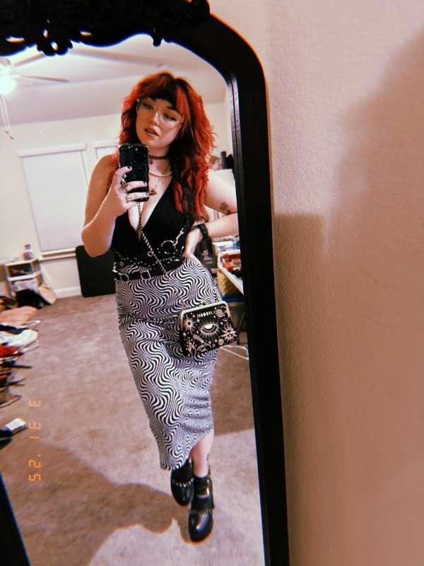 Going out, needed to feel pretty tonight. 