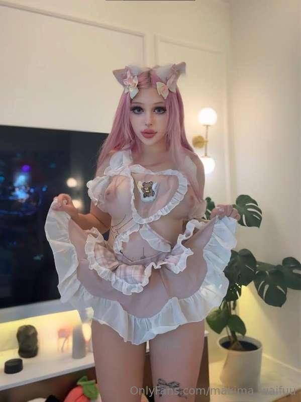 My bestie @mikuchanxoxo is dripping 💦 are you ready to cum??..