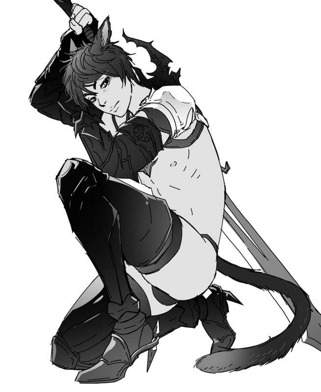 catboy dark knight (ffxiv)
