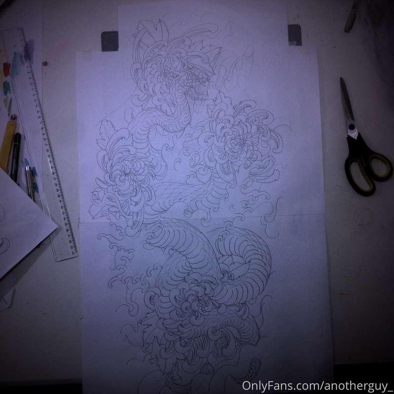 right arm tattoo sketch:)