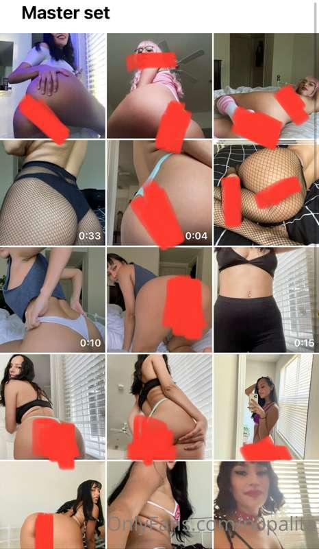 Ass lovers unite 🍑 hope y’all are ready for this master set ..