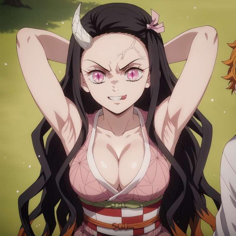 [Request] Nezuko Kamado 竈門 禰豆子 - Demon Slayer 鬼滅の刃 Anime Style (181P)