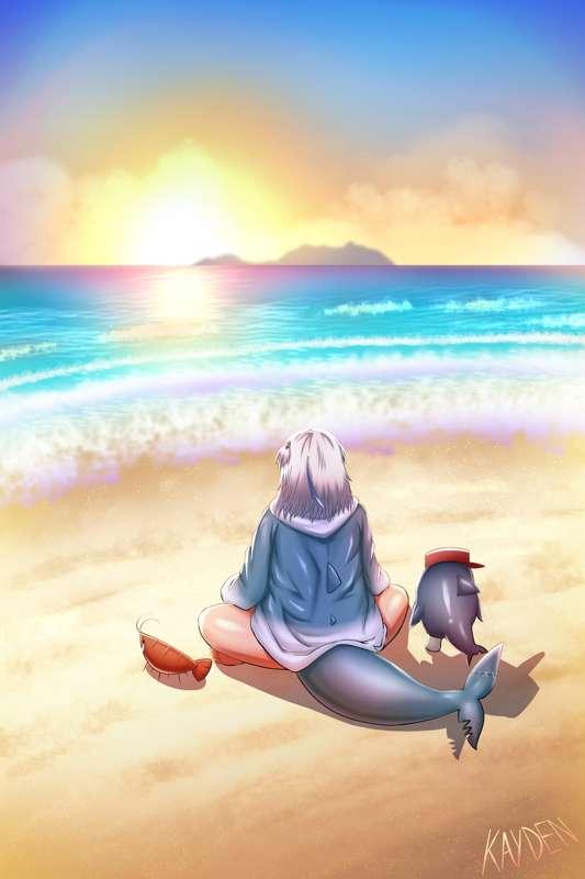 Gawr Gura Artwork (SFW)