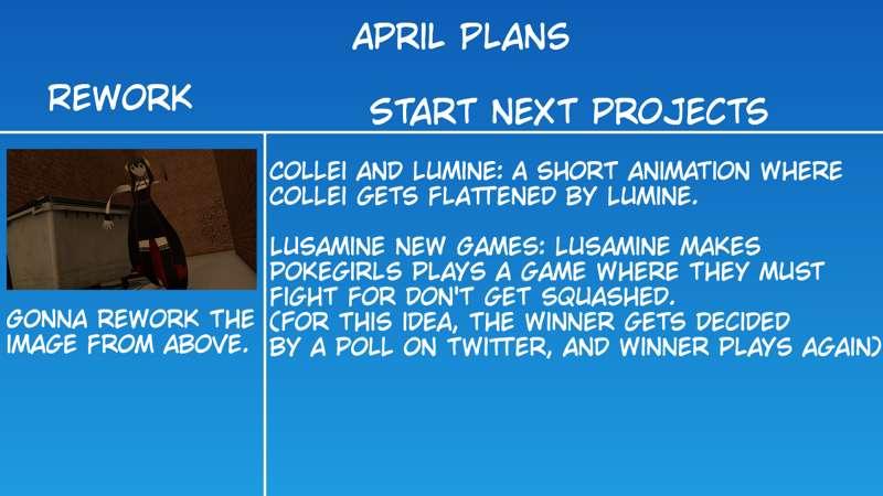 April Plans