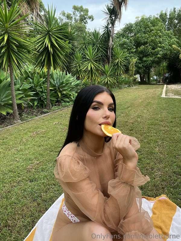 I'm a sucker for anything sweet 🍊