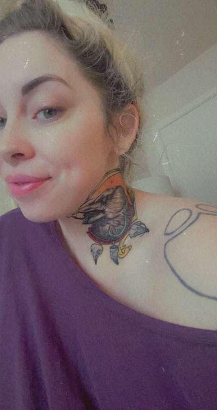 I’m in love with my new tattoo!! Shout out to the TWO guys w..