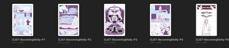 Becoming Molly Comic Sneak Peek