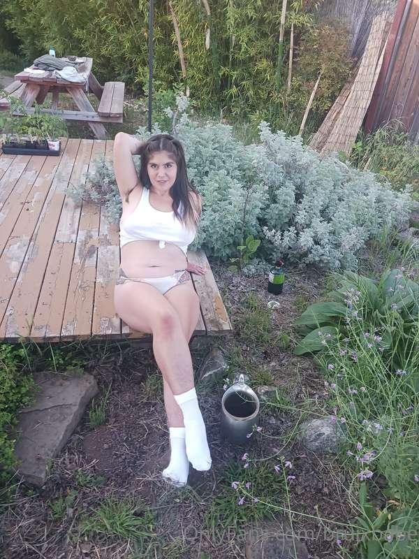 Got my socks dirty...