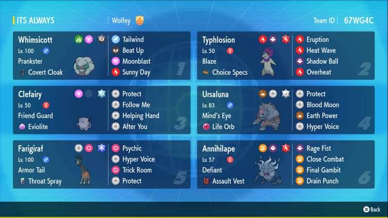 Typhlosion-H Rental Team + Explanation