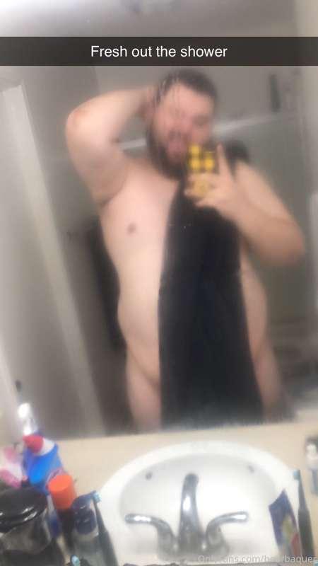 Some post shower selfies. (The towel will move soon, I promi..