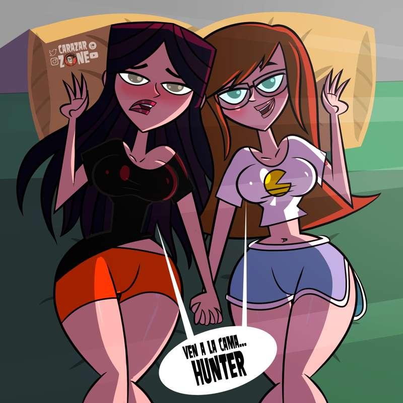 Tess y Ally, hora de dormir.
