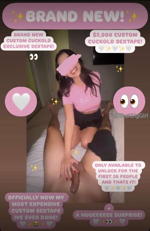 💗🤍 CUSTOM CUCKOLD! 🤍💗🤍✨ BRAND NEW CUSTOM CUCKOLD SEXTAPE + O..