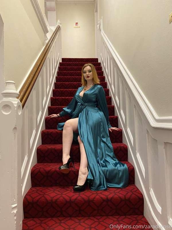 Follow me up the stairs…