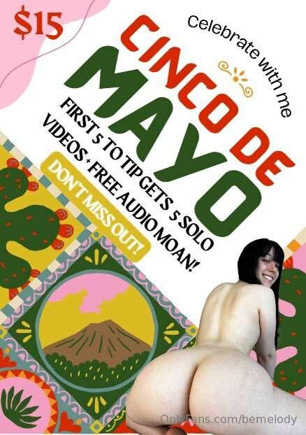 🎉 Cinco de Mayo Special 🔥First 5 tippers get 5 solo vids + a..