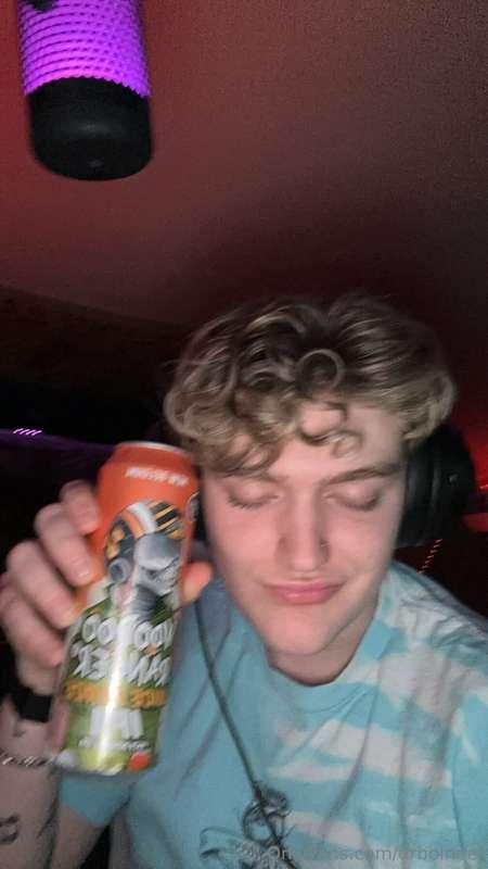 Enjoying a nice cold one :)