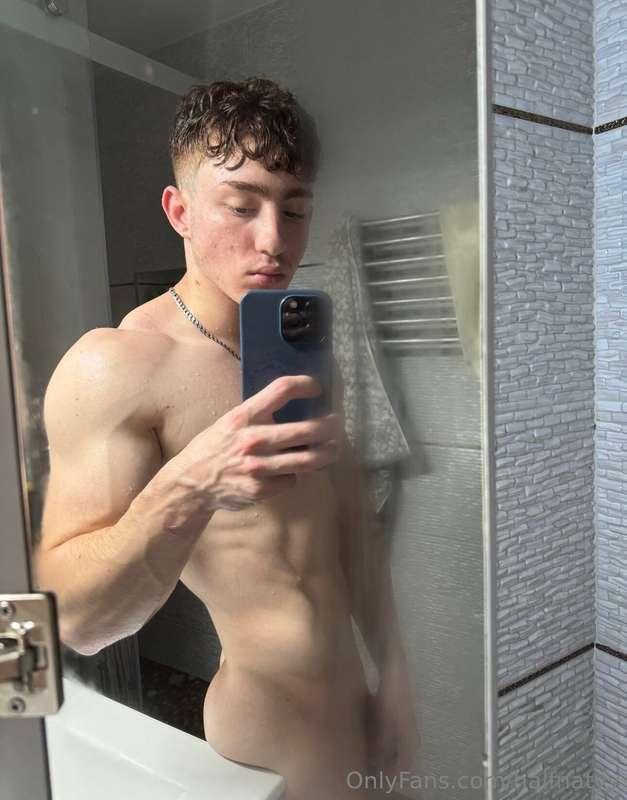 Fresh out of the shower, but you're about to get me all dirt..