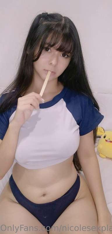 Que prefieres comerte un helado o comerte mi culito 🥵💦💦💦