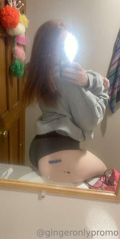 My booty got an ouchy 🥲  *taken 2 months after I turned 18*
