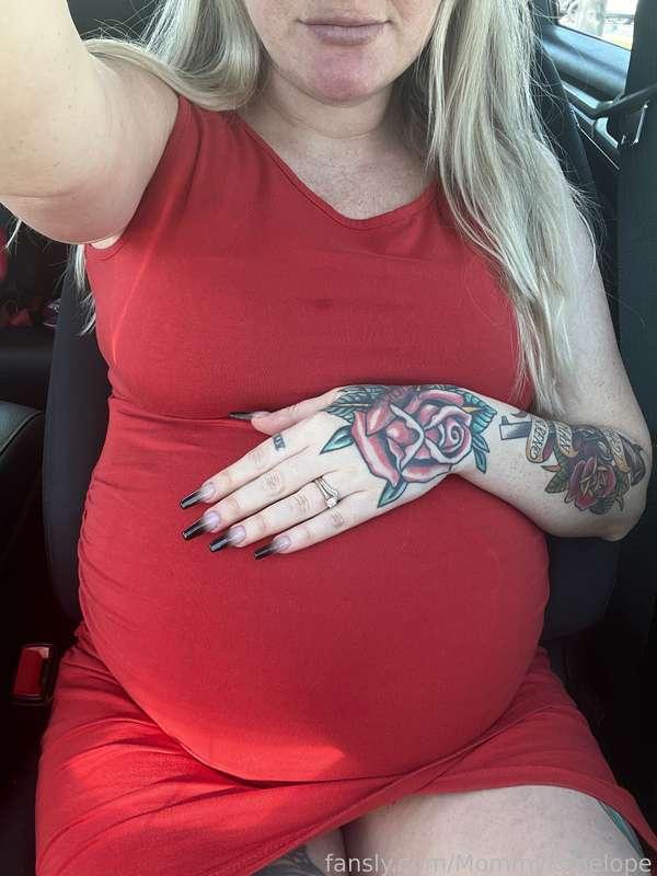 Is my dress too short for a #pregnant mom? 

#fyp #cute #blonde #milf #tattoos #mommy #pregnancy #fetish #breeding #kink #bigbelly #tummy #longnails #wife #married