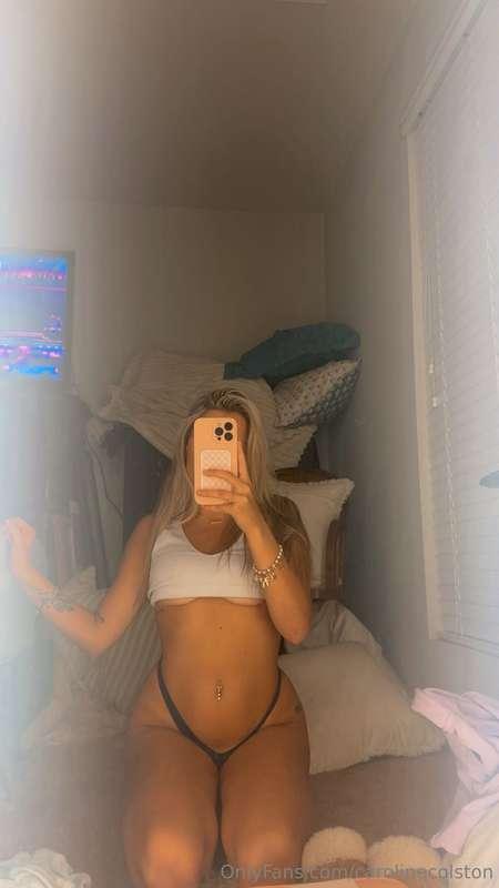 Check your messages to see me take all this off 😘