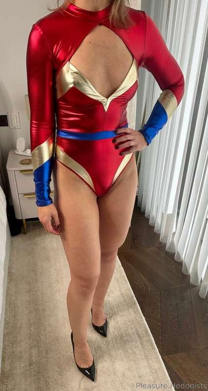 Mr P bought me a little dress up costume for Christmas - I k..