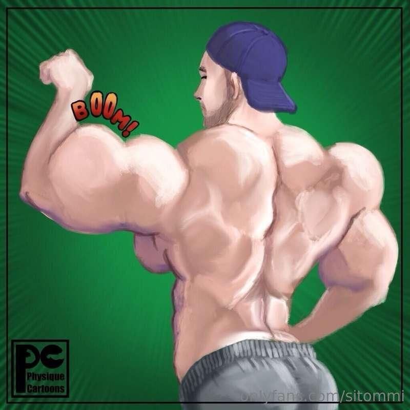 Another absolutely fantastic artwork from @artofmuscle_fur (..