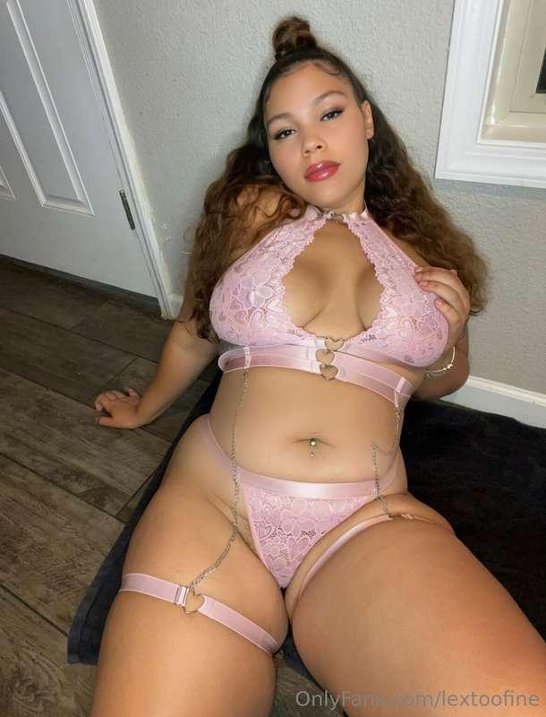 should I keep the lingere on while you fuck me? Or are you g..
