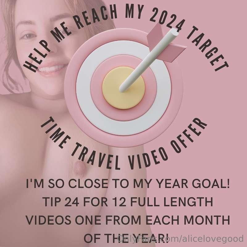 This offer has finished.TIME TRAVEL VIDEO OFFER (12 videos f..
