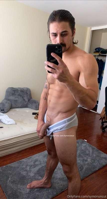 What if I kept this thick dick tucked in my underwear while ..