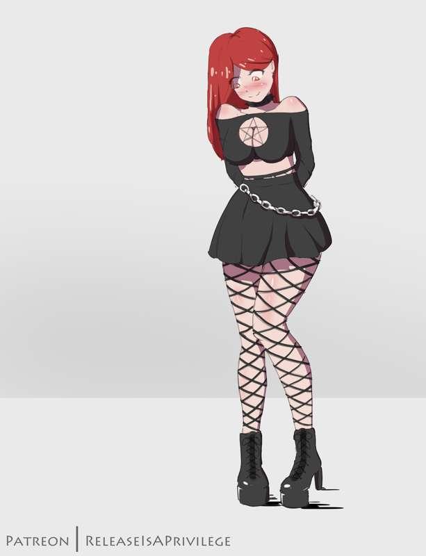 Draw your oc in this - @RivelBee 's design!