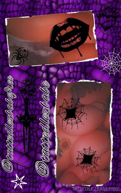 🖤 Lots of new content 🖤🕸️😈 onlyfans.com/tattedlezbabe 😈🕸️