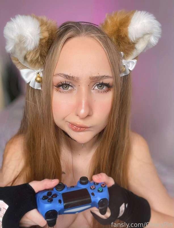 Hahahaha look at how AI transformed my photos &lt;3 

Nuah! I have a strong feeling that in anime I would be a NERDY gamer girl 🤓

Have you fallen in love with this version of me? ✨

#anime #fyp #nerdy #petite #gamer #uwu #bigeyes #cute #baby #babygirl