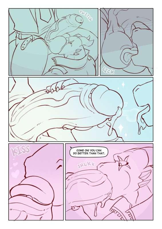 HUGE TROUBLE - Page 9 (Wip Sketch)