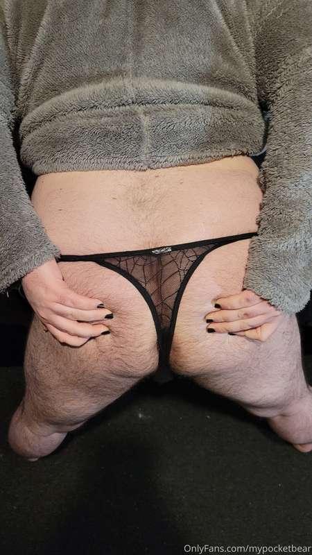 Black thong shot pt2