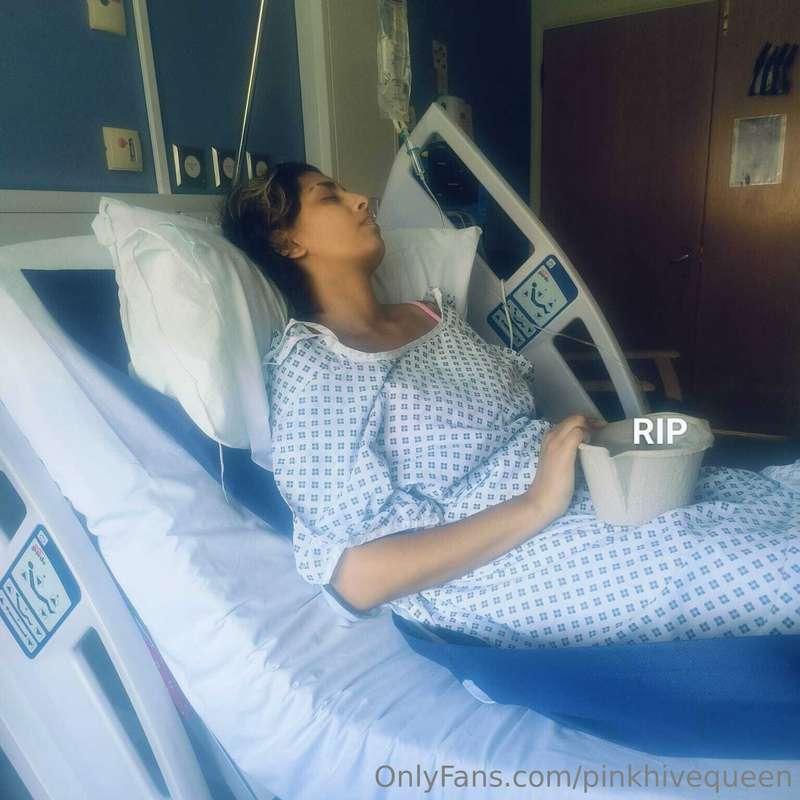 Me and anesthetic dont mix, I was sick so many times...Got t..