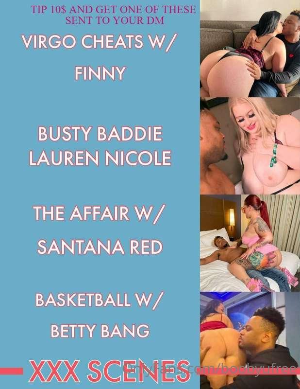 New scenes you don't want to miss! Tip 10$ to choose which f..