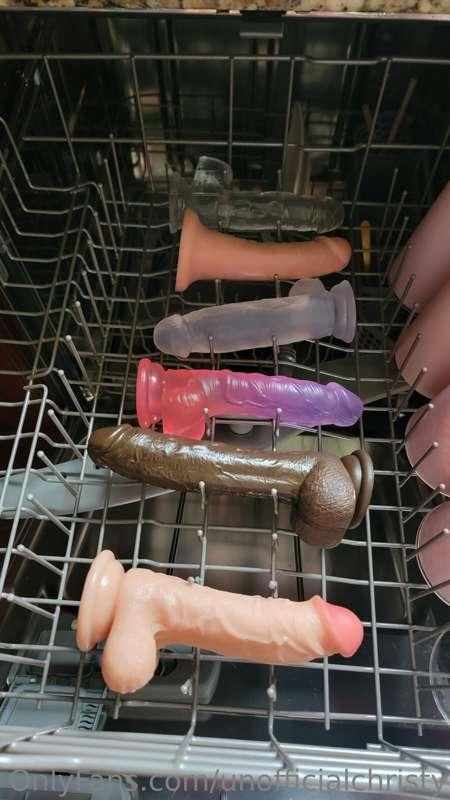 Time to wash my dicks