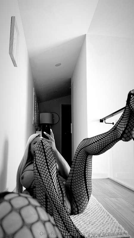 Only problem with fishnets is you get caught in all my holes..