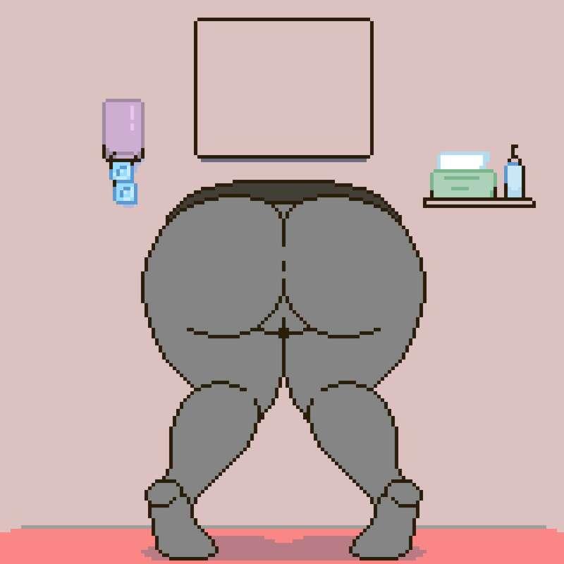 YCH Stuck Butt poses